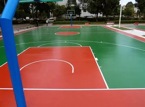 河西球场地面翻新,裂缝修重要性